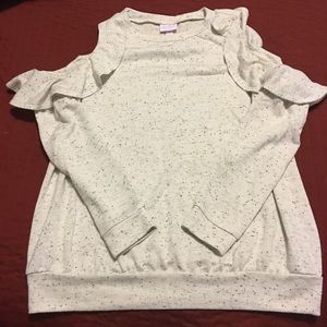 Maternity Cut Out Shoulder Sweatshirt